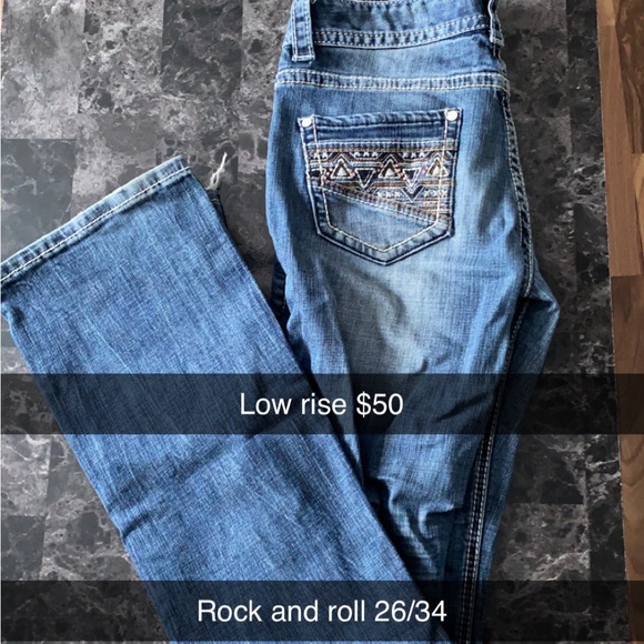 Rock and roll, kimes, cinch, silver jeans - Picture 2 of 9